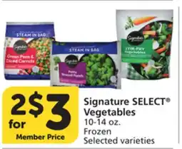 Albertsons Signature SELECT Vegetables offer