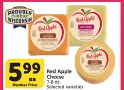Albertsons Red Apple Cheese offer