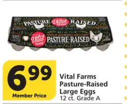 Albertsons Vital Farms Pasture-Raised Large Eggs offer