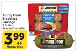 Albertsons Jimmy Dean Breakfast Sausage offer