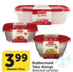 Albertsons Rubbermaid Take Alongs offer