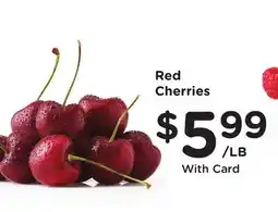 Ralphs Red Cherries offer