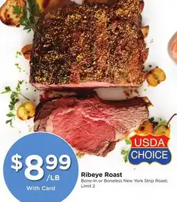 Ralphs Ribeye Roast offer