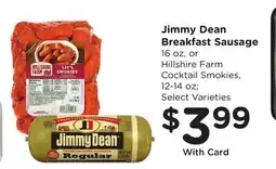 Ralphs Jimmy Dean Breakfast Sausage offer