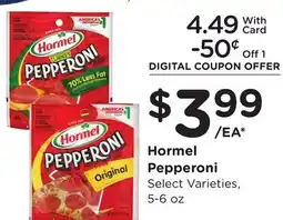 Ralphs Hormel Pepperoni offer