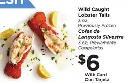 Ralphs Wild Caught Lobster Tails offer