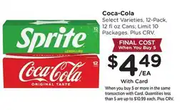 Ralphs Coca-Cola offer