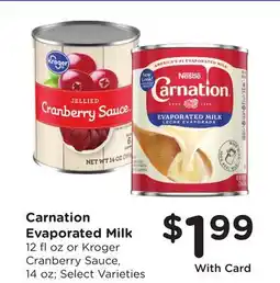 Ralphs Carnation Evaporated Milk offer