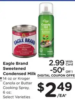 Ralphs Eagle Brand Sweetened Condensed Milk offer