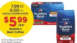 Ralphs Seattle's Best Coffee offer