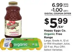 Ralphs Happy Eggs Co. Organic Free Range offer