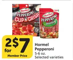 Vons Hormel Pepperoni offer