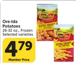 Vons Ore-Ida Potatoes offer