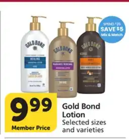 Vons Gold Bond Lotion offer