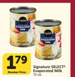 Vons Signature SELECT Evaporated Milk offer