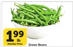 Vons Green Beans offer