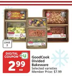 Vons GoodCook Divided Bakeware offer