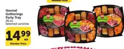 Vons Hormel Gatherings Party Tray offer