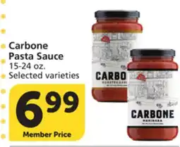 Vons Carbone Pasta Sauce offer