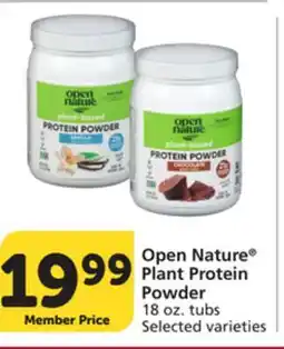 Vons Open Nature Plant Protein Powder offer