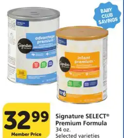 Vons Signature SELECT Premium Formula offer
