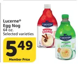 Vons Lucerne Egg Nog offer