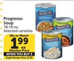 Vons Progresso Soup offer