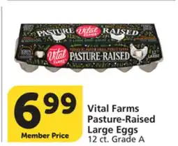Vons Vital Farms Pasture-Raised Large Eggs offer