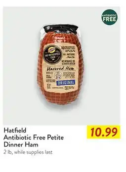 Fresh Thyme Hatfield Antibiotic Free Petite Dinner Ham offer