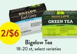 Fresh Thyme Bigelow Tea offer