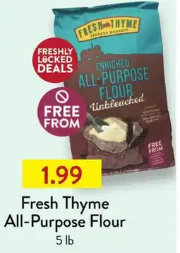 Fresh Thyme Fresh Thyme All-Purpose Flour offer
