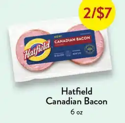 Fresh Thyme Hatfield Canadian Bacon offer
