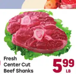 Tony’s Fresh Market Fresh Center Cut Beef Shanks offer