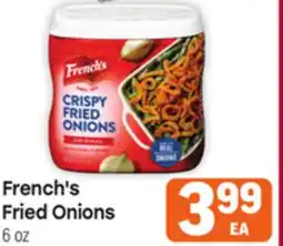 Tony’s Fresh Market French's Fried Onions offer