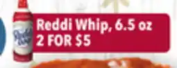 Tony’s Fresh Market Reddi Whip offer