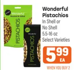 Tony’s Fresh Market Wonderful Pistachios offer