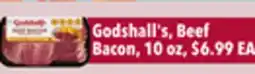 Tony’s Fresh Market Godshall's, Beef Bacon offer