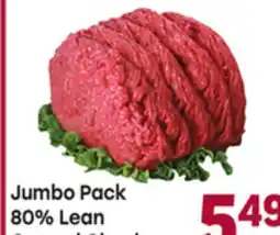 Tony’s Fresh Market Jumbo Pack 80% Lean Ground Chuck offer
