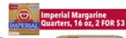 Tony’s Fresh Market Imperial Margarine Quarters offer