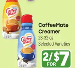 Tony’s Fresh Market CoffeeMate Creamer offer