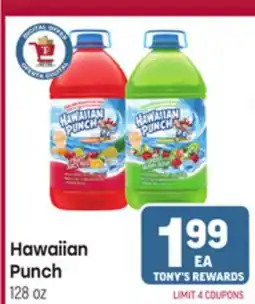 Tony’s Fresh Market Hawaiian Punch offer
