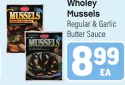 Tony’s Fresh Market Wholey Mussels offer