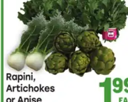 Tony’s Fresh Market Rapini, Artichokes Artichokes or Anise offer
