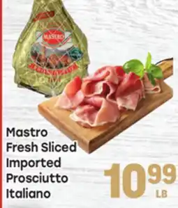 Tony’s Fresh Market Mastro Fresh Sliced Imported Prosciutto Italiano offer