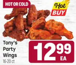 Tony’s Fresh Market Tony's Party Party Wings offer