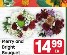 Tony’s Fresh Market Merry and Bright Bouquet offer