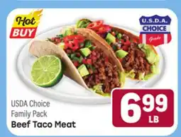 Tony’s Fresh Market USDA Choice Beef Taco Meat offer