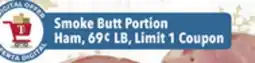 Tony’s Fresh Market Smoke Butt Portion Ham offer