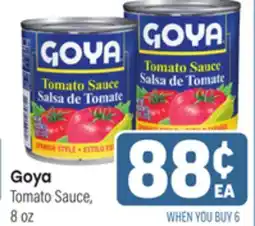 Tony’s Fresh Market Goya Tomato Sauce offer