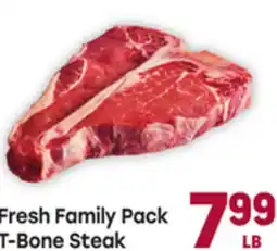 Tony’s Fresh Market Fresh Family Pack T-Bone Steak offer